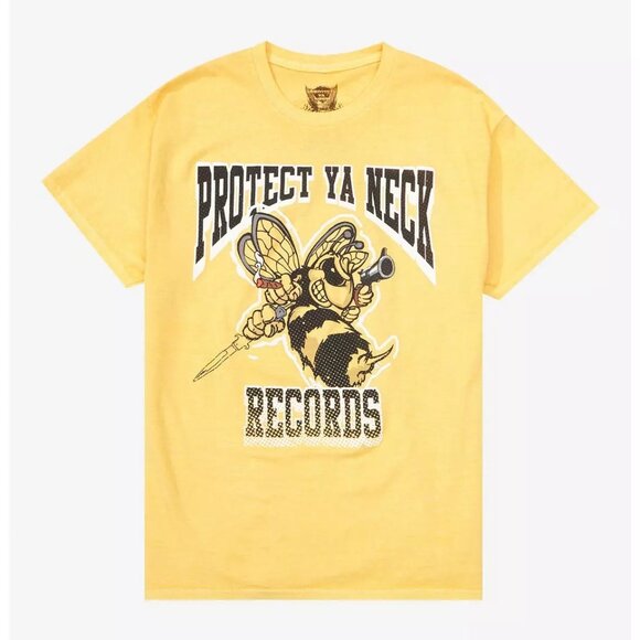 Protect Ya Neck Records Logo T-Shirt NWT Sz YM - Picture 1 of 2